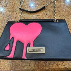 Moschino Melted Heart Crossbody Bag